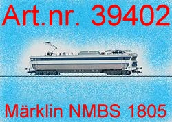 NMBS/SNCB Bedrijfsnummer 1805